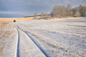 December road trip to the southern Urals.