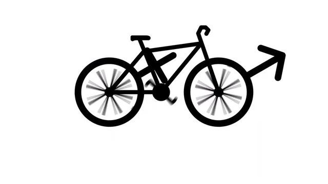 Bike Gender for Women and Men Sign