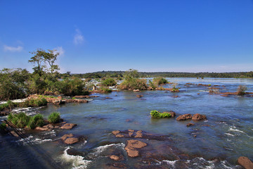 Fototapeta na wymiar Iguazu Falls, Argentina, Brazil