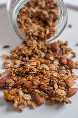 home made granola