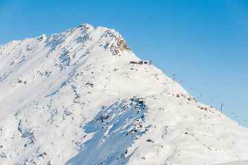Bettmeralp, Bettmerhorn, Aletschgletscher, Winter, Wintersport, Skipiste, Bergbahn, Alpen, Wallis,...