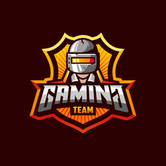 awesome logo template for pubg gaming sport team