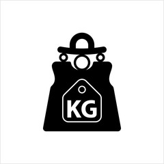 Weight Icon, Weight Kilogram Icon