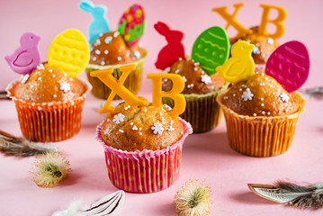 Various Spring Easter cakes