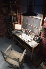 Interior of a workshop