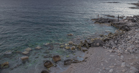 Summer evening in Dhermi, Albania