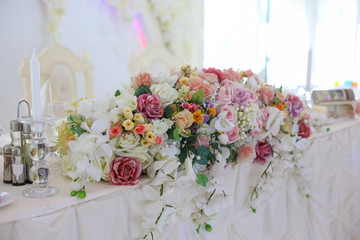 Beautiful florar arrangement for wedding
