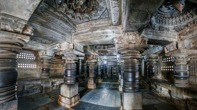 The astonishingly beautiful Keshava Temple in Somnathpur, Karnataka, India