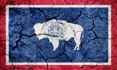 Flag of the state of Wyoming