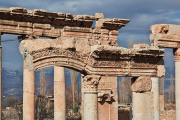 Fototapeta premium Baalbek, Lebanon, Roman Ruins