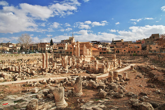 Venus Temple, Baalbek, Lebanon, Roman Ruins