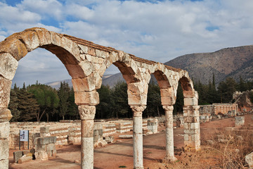 Anjar, Lebanon, Roman Ruins, Bekaa Valley