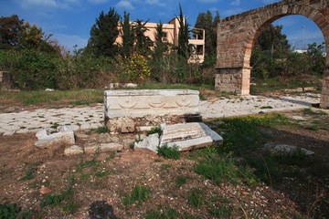 Hippodrome, Tyre, Lebanon, Roman Ruins
