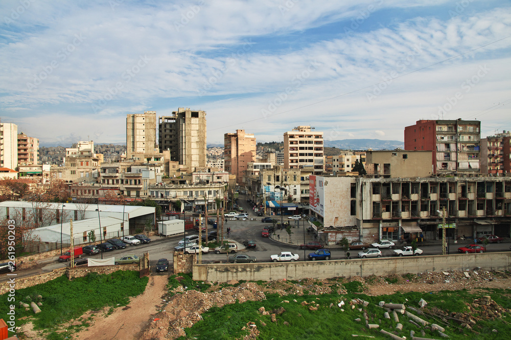 Poster Sidon, Lebanon, castle