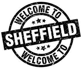 welcome to Sheffield black stamp