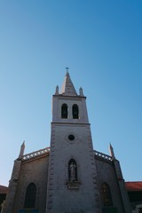 Fototapeta na wymiar church architecture in Bilbao city Spain
