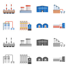 Obraz premium Isolated object of production and structure icon. Set of production and technology stock vector illustration.