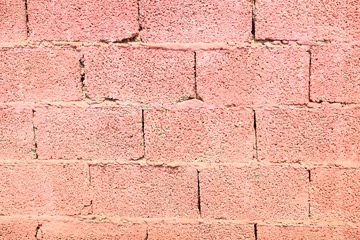 pink brick wall background