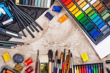 Artist accessories set