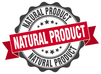 natural product stamp. sign. seal