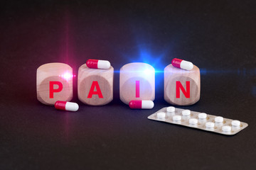 Word Pain with some pills