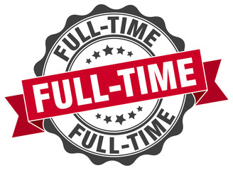 full-time stamp. sign. seal