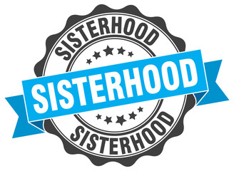 sisterhood stamp. sign. seal