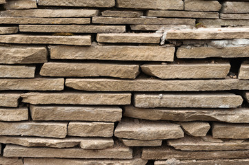 Naklejka premium gray stone wall