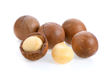 macadamia on white