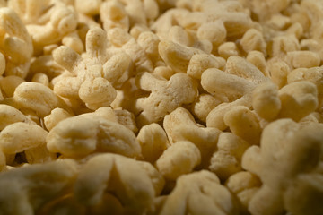 closeup of muesli