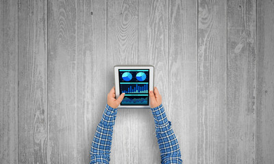 Using financial application