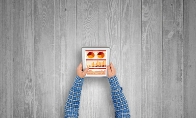 Using financial application