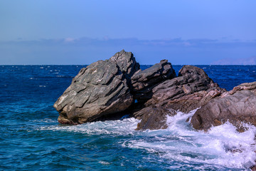 Seashore Rocks . Stock Image