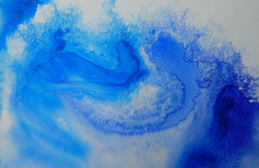 	Abstract watercolor background.