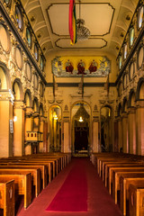 Fototapeta na wymiar Holy Trinity Cathedral in Addis Ababa, Ethiopia