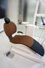 Stomatology instruments in dentists clinic.