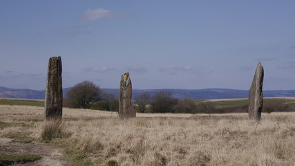 Isle of Arran Schottland, Machrie Standing Stones