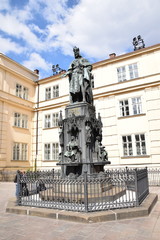 Statue of Charles IV, Prague, Czech Republic