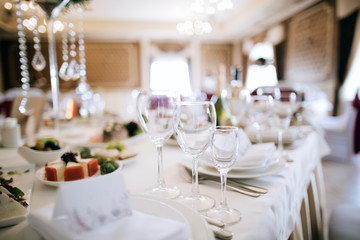 table set for dinner