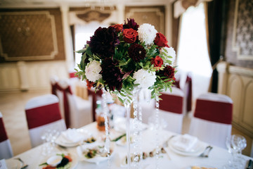 festive table setting