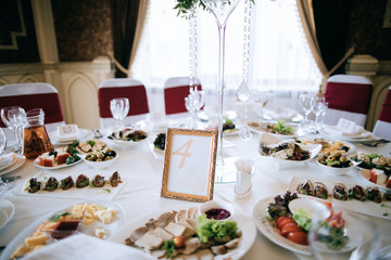 festive table setting