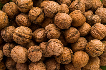 walnuts closeup