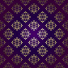 Decorative Geometric Ornament. Seamless Pattern. Vector Illustration. Tribal Ethnic Arabic, Indian, Motif. For Interior Design, Wallpaper