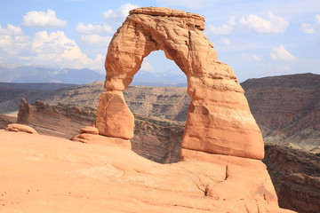 Delicate Arch in Arches National Park, Utah, USA