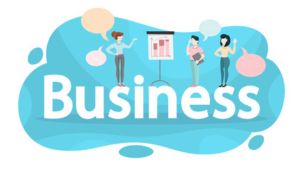 Business concept. Idea of project and workflow