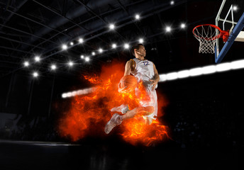 Man basketball player
