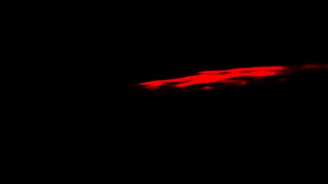 Red streaks light abstract animation background. Seamless Loop