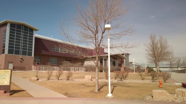 Budweiser Events Center Loveland Colorado motion stock video shot on dji osmo pocket