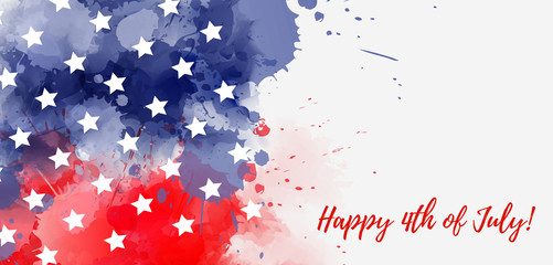 USA Happy 4th of July background