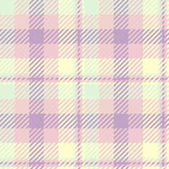 Plaid or tartan vector is background or texture in many color